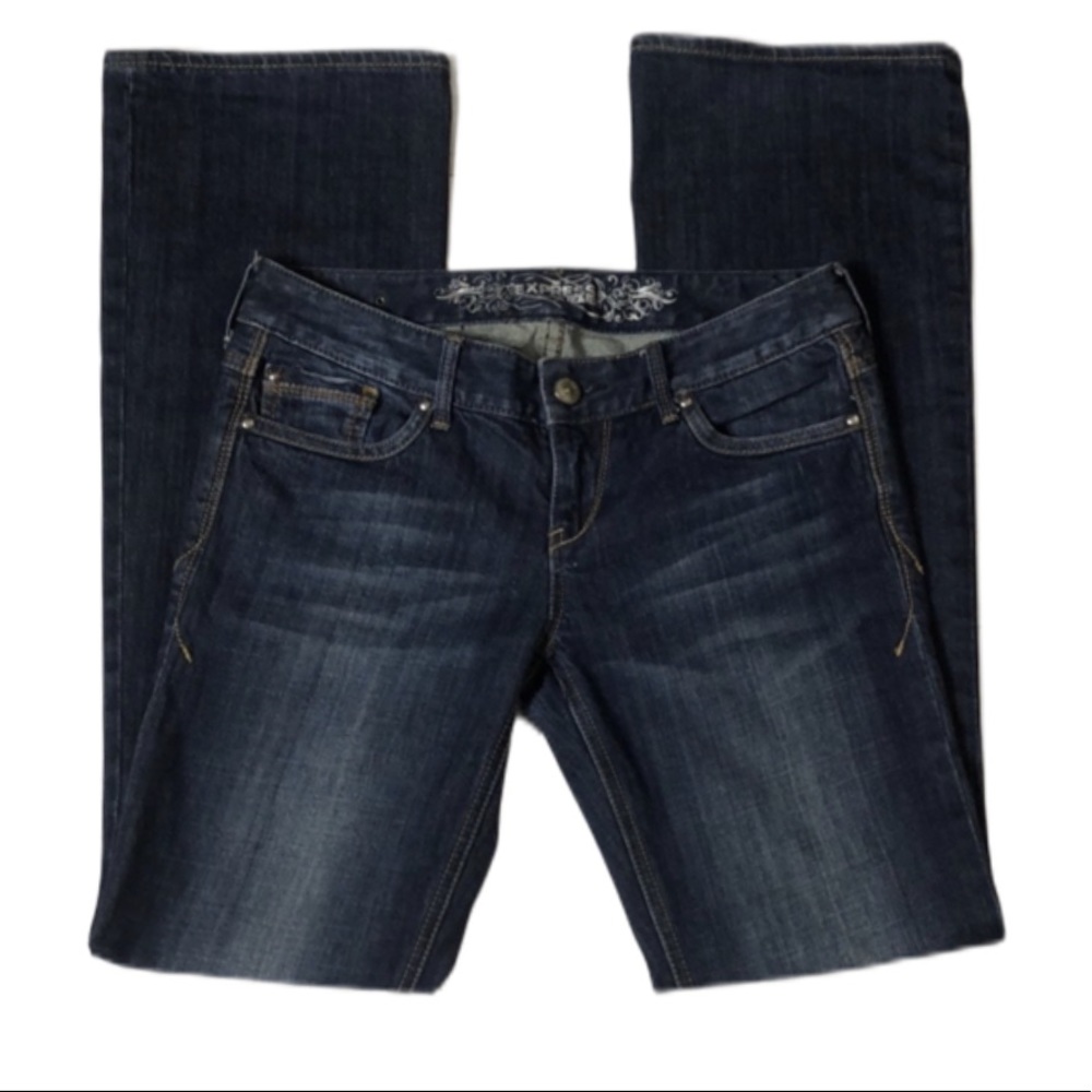 Express Low Rise Bootcut Jeans - Y2K